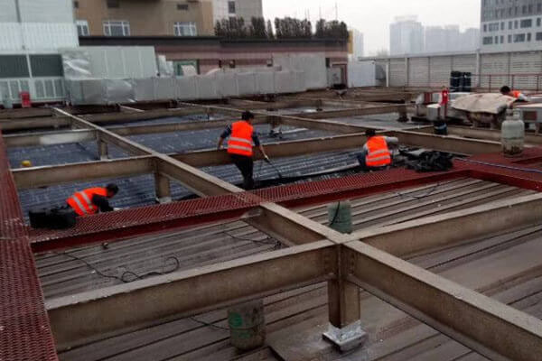 中建一局中國建設銀行北京基地防水施工項目